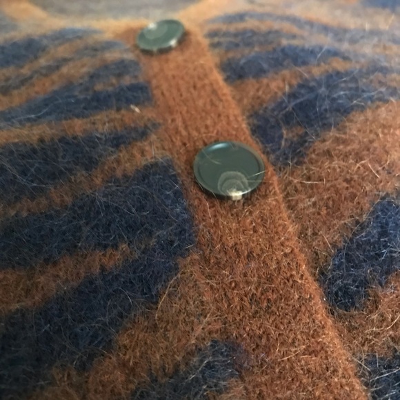 SÉZANE Angelina Jumper Brown / Navy Size S - Picture 10 of 12